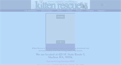 Desktop Screenshot of kittenresq.net